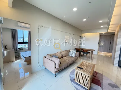 2 bedrooms apartment for rent TWD 33 800 - 20 ping - West Central District, Tainan City slide 2