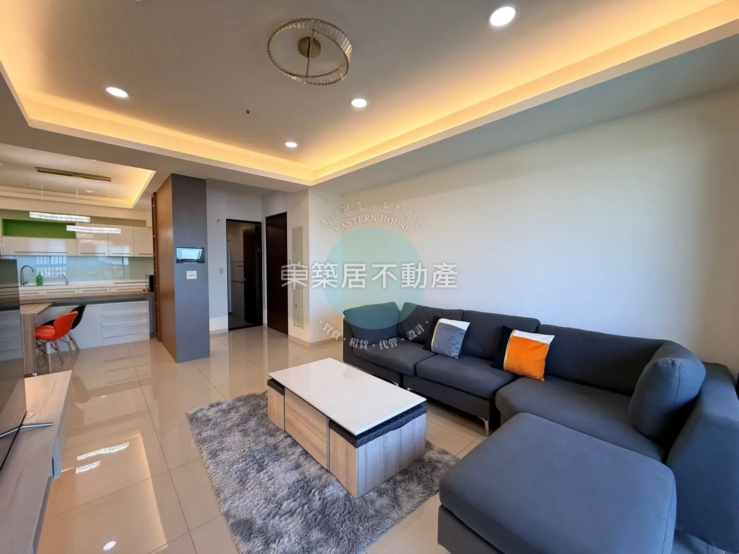3 bedrooms apartment for rent in Anping District, Tainan City | NT$ 37 800 | 28 ping slide 1