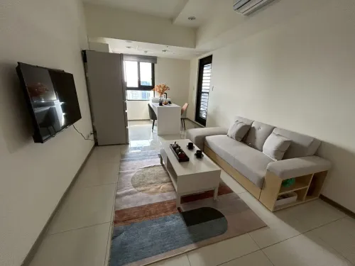 2 bedrooms apartment for rent in Xitun District, Taichung City | NT$ 27 000 | 15 ping slide 0
