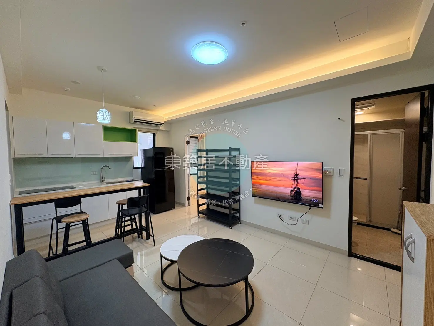 2 bedrooms apartment for rent in Anping District, Tainan City | NT$ 22 800 | 13 ping slide 1