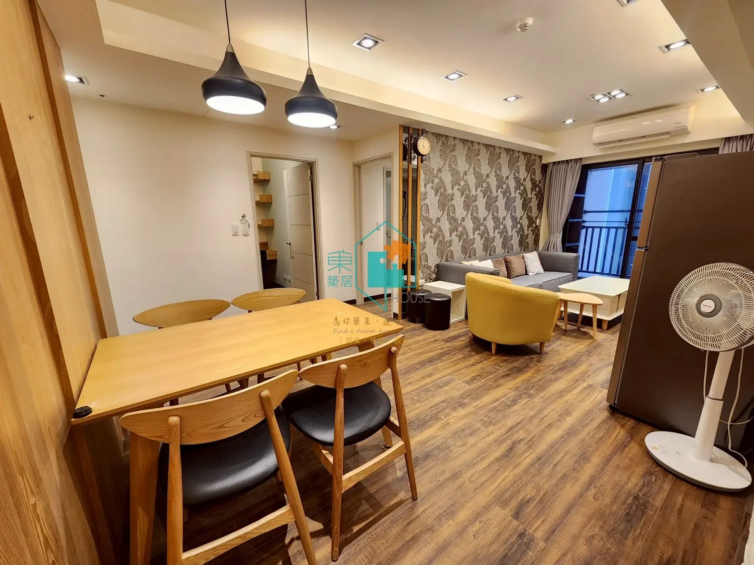 3 bedrooms apartment for rent TWD 29 800 - 22 ping - Tainan City slide 2