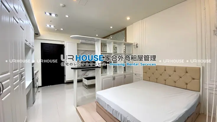 Studio apartment for rent in Xinyi District, Taipei City | NT$ 36 000 | 10 ping slide 5