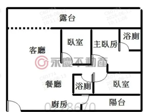 公寓 出租 NT$ 30 000 - 沙崙路一段 - 3 房