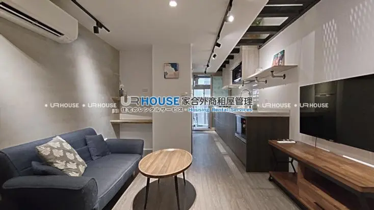 1 room apartment for rent in Songshan District, Taipei City | NT$ 36 000 | 7 ping slide 0