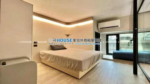 2 bedrooms apartment for rent in Xinyi District, Taipei City | NT$ 60 000 | 9 ping slide 3