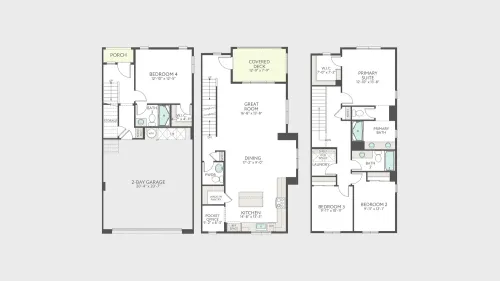4 bedrooms townhome for sale in San Bernardino County, Chino | US$ 678 900 | 62 ping slide 13