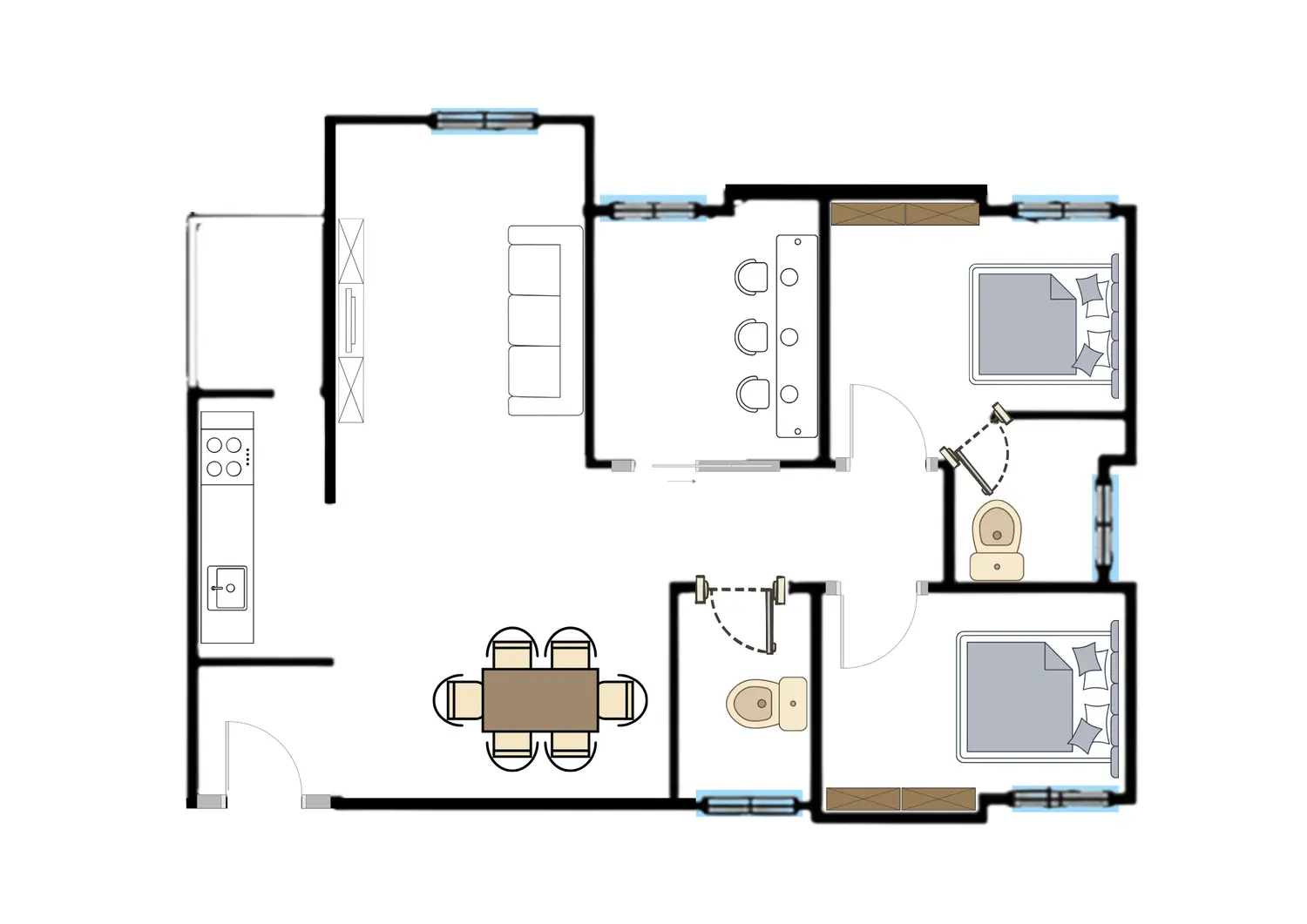 3 bedrooms apartment for sale TWD 5 280 000 - 26 ping - Songshan District,Taipei City slide 11