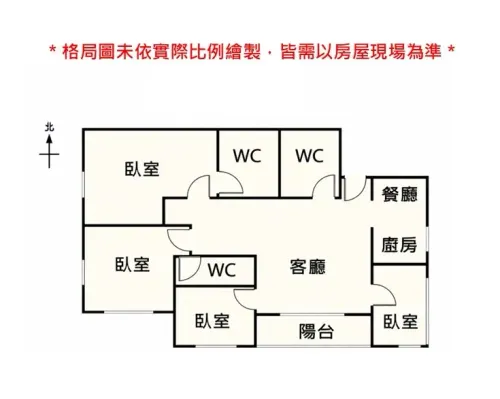 4 bedrooms apartment for rent in North District, Tainan City | NT$ 38 000 | 32 ping slide 18