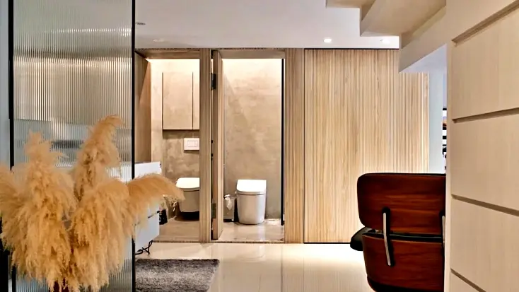 2 bedrooms apartment for rent in Xinyi District, Taipei City | NT$ 168 000 | 32 ping slide 5