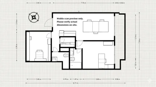 Office for rent NT$ 45 000 - Section 1, Gaotiezhanqian W Rd - 2 bedrooms
