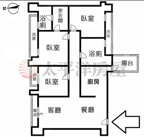 3 bedrooms apartment for rent TWD 85 000 - 34 ping - Shilin District,Taipei City slide 16