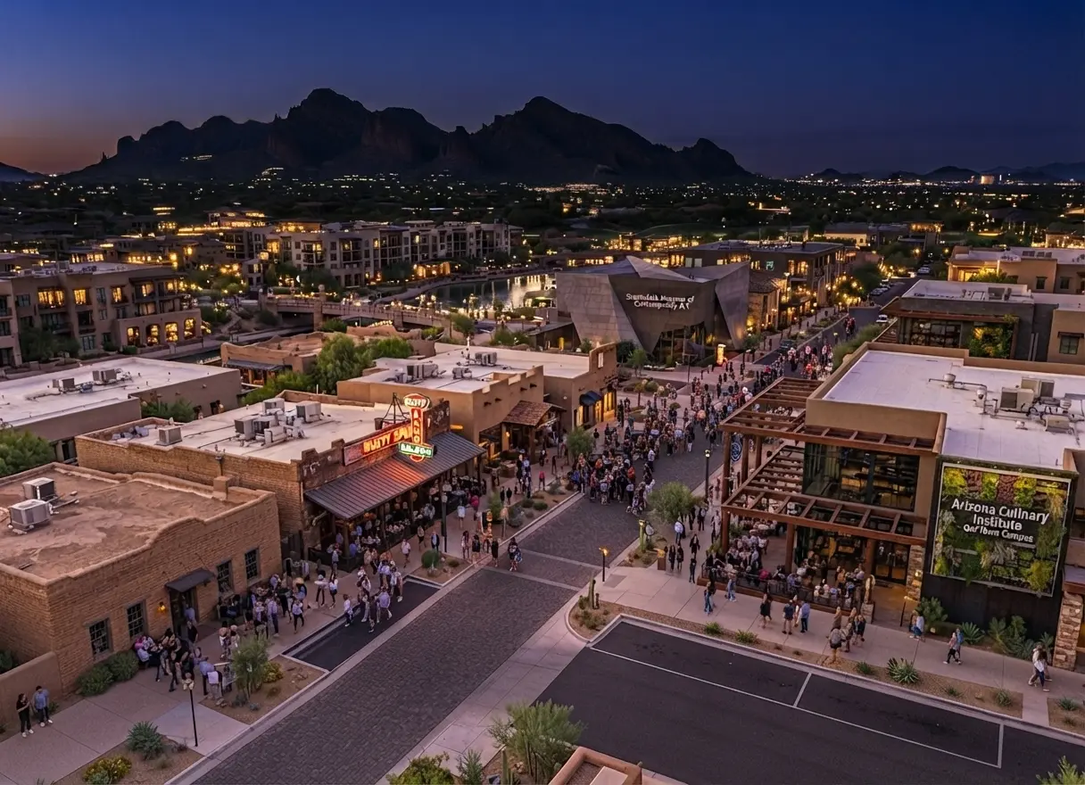 亞利桑那州斯科茨代爾 Old Town Scottsdale 生活圈