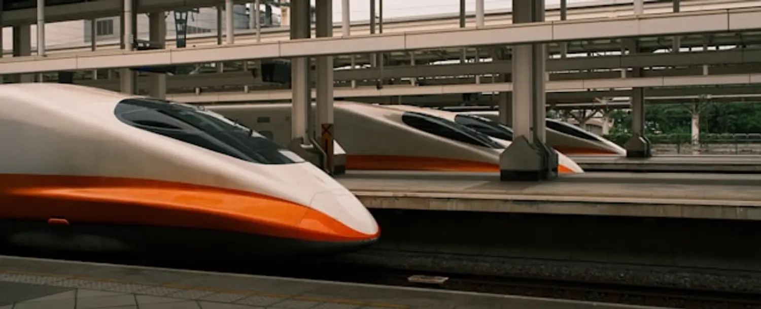 HSR train station, transportation in Taiwan