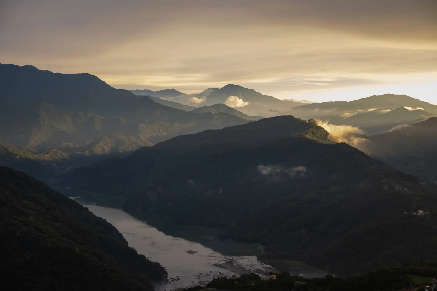 Scenery view in Nantou district