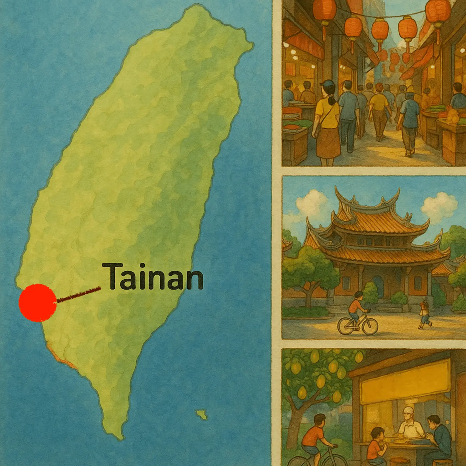 How to move to Tainan - guide