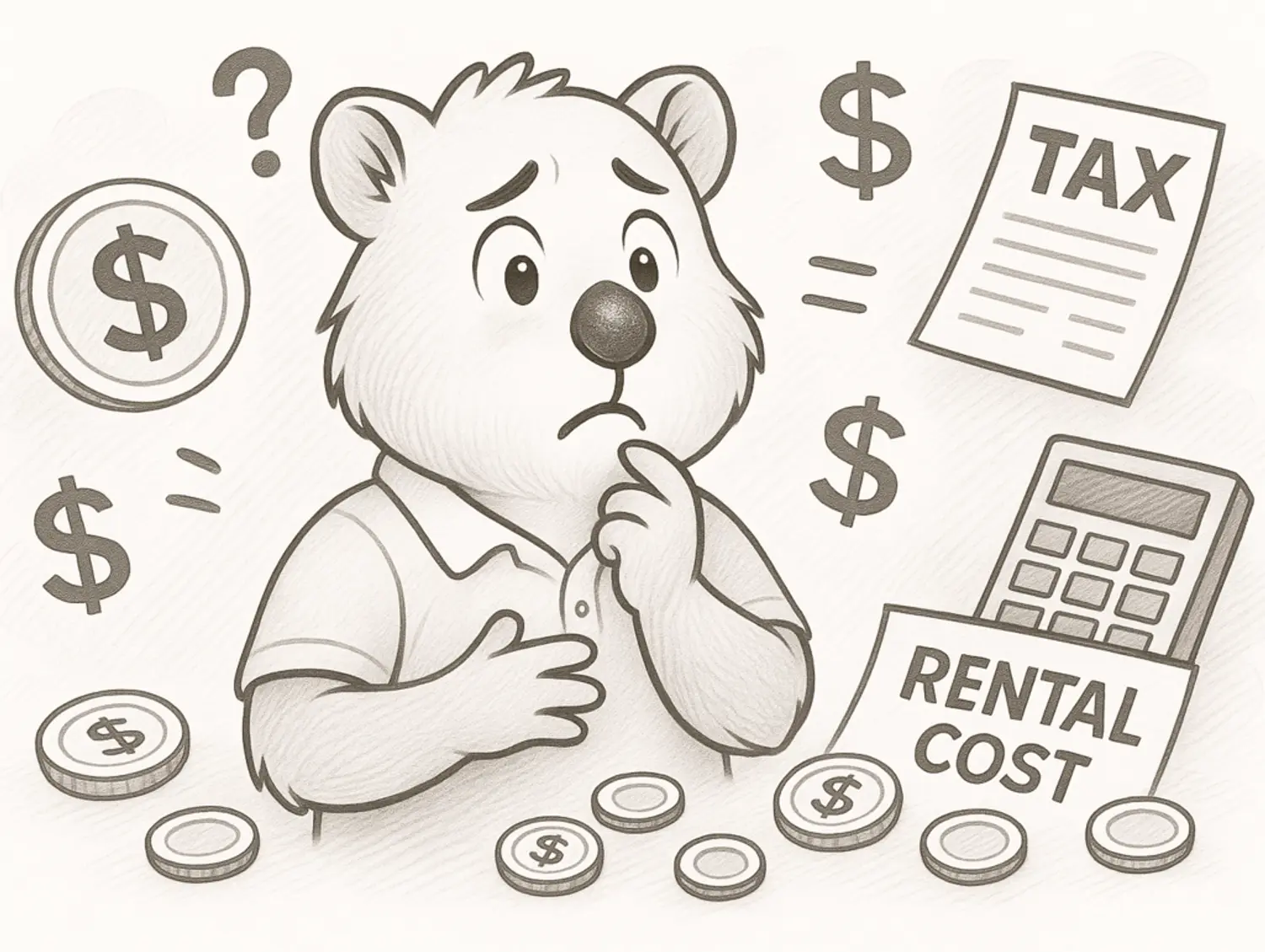 🫴🏼 What taxes or fees should I consider when renting?