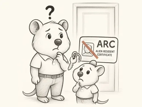 🤷🏻 Can I rent without an ARC (Alien Resident Certificate)?